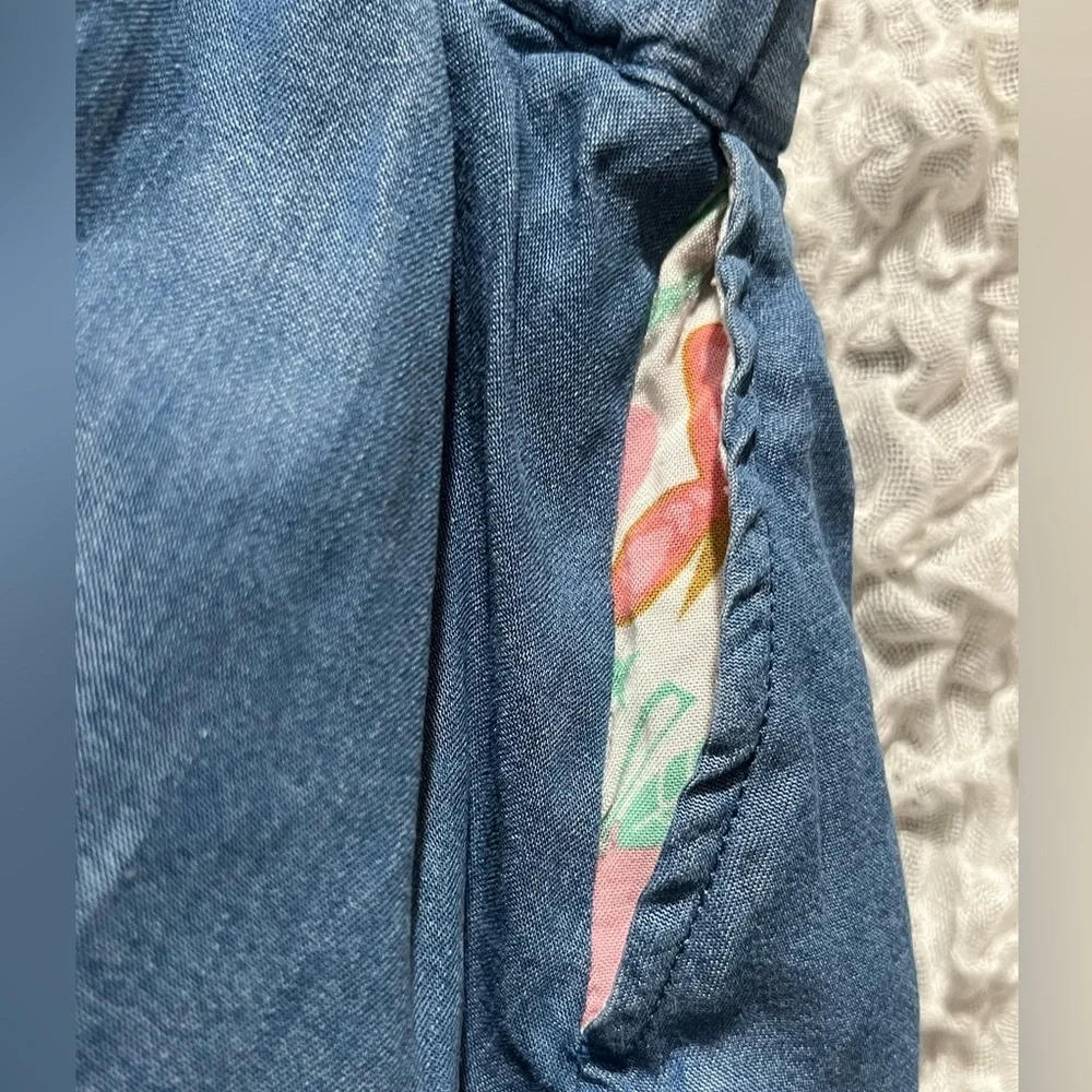 MATILDA JANE, HELLO LOVELY FLY A KITE SKIRT, DENIM BLUE, GIRLS SIZE 8